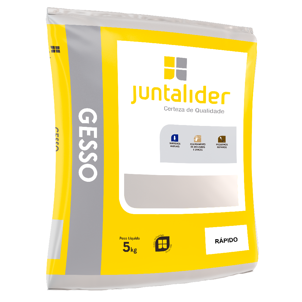 Imagem - Gesso Rápido | Embalagem com 5kg